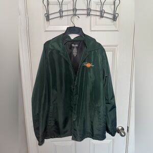 Windbreaker jacket green